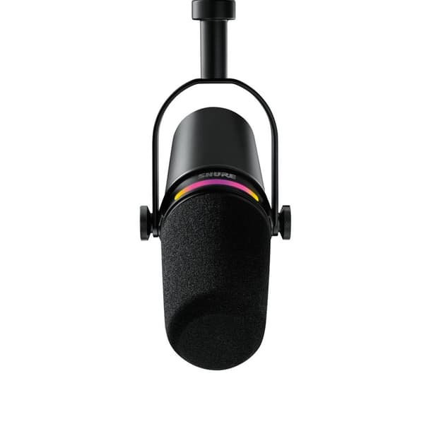 Shure MV7+-K - Foredrags-/vokalmikrofon med XLR/USB-C-stik, sort