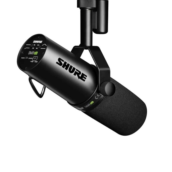 Shure SM7dB - dynamisk sångmikrofon med inbyggd förförstärkare