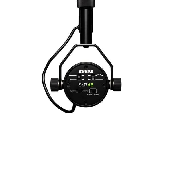 Shure SM7dB - dynamisk sångmikrofon med inbyggd förförstärkare