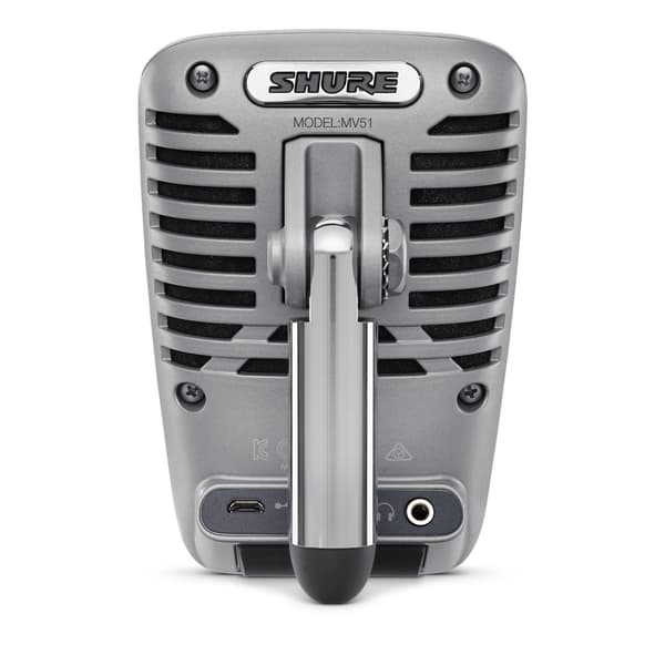 Shure MOTIV MV51 Grå Digital videokameramikrofon