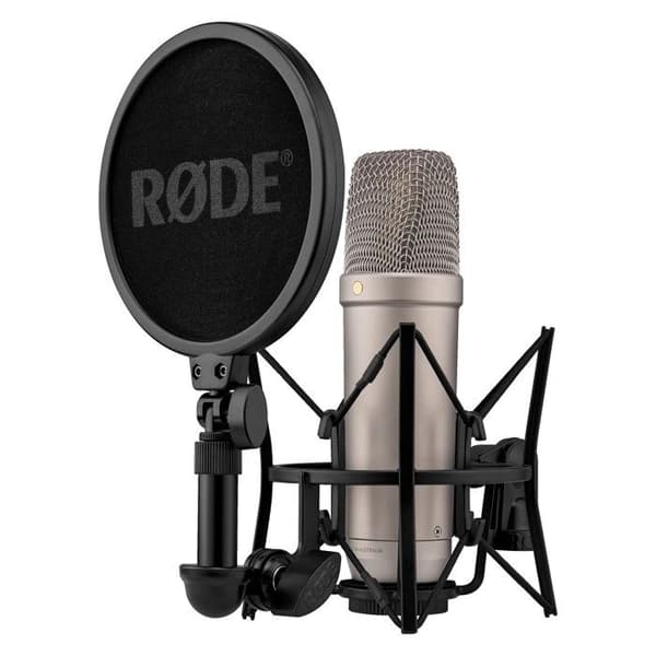 RODE NT1 5:e generationens Silver kondensatormikrofon - Cardioid - Vit