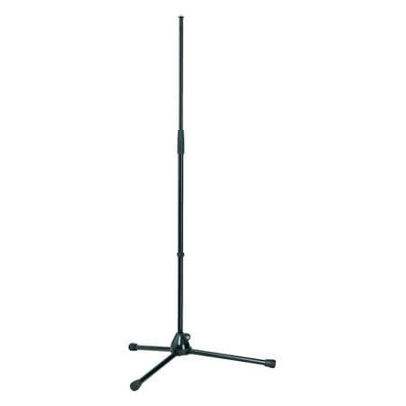 Mikständ - K&amp;M - 201a 2b - Teleskopisk - Fällbar - Svart