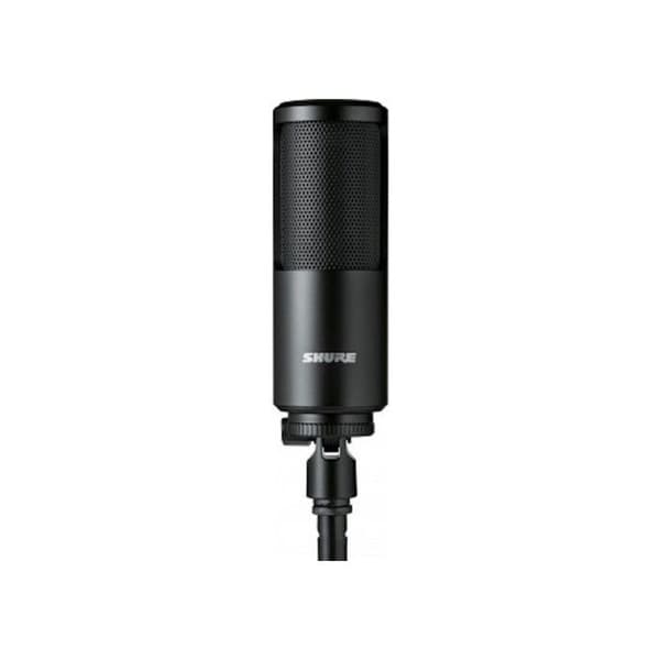 Shure SM4-K - Podcastmikrofon + med ledat klämma och lock