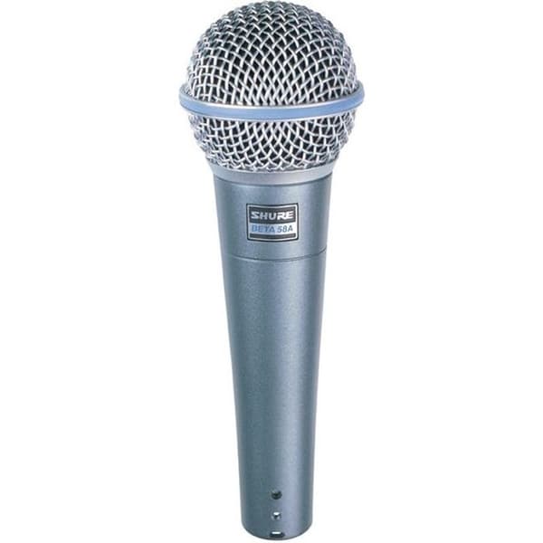 Micro dynamisk SHURE BETA58 MIKROFON - Professionell ljud - vokal - Ljudutgång (XLR)