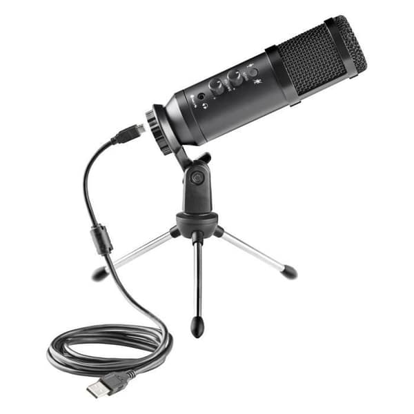 USB-spelmikrofon - NGS - GMICX-110 - Popfilter - Kardiode - Plug & Play