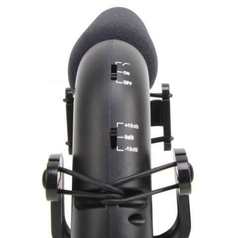 Canon Pro Microphone - Boya - BY-VM190P - Super-kardioid - Högpassfilter - Anti-chock