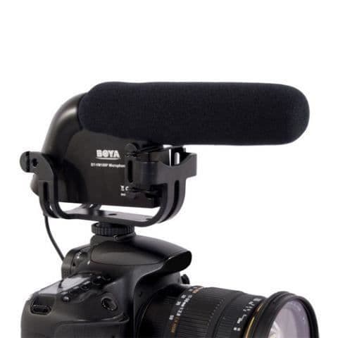 Canon Pro Microphone - Boya - BY-VM190P - Super-kardioid - Högpassfilter - Anti-chock