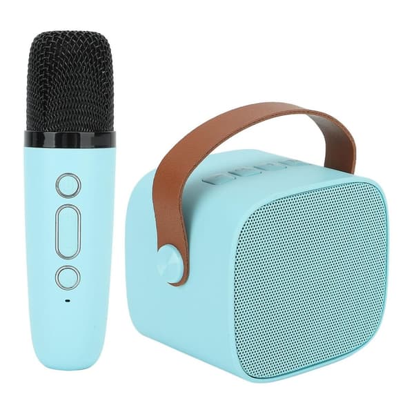 Bærbar Bluetooth Karaoke højttaler med 1 trådløs mikrofon