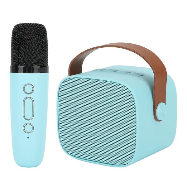 Bærbar Bluetooth Karaoke højttaler med 1 trådløs mikrofon