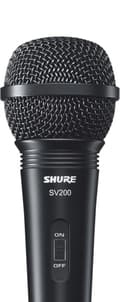 Miniatyrbild 1 av 2: Shure SV200 mikrofon Svart Karaoke mikrofon