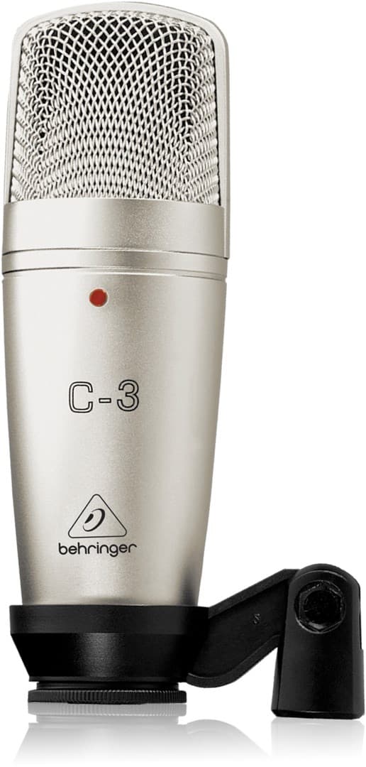 Behringer C-3 mikrofon Sølv Studio mikrofon