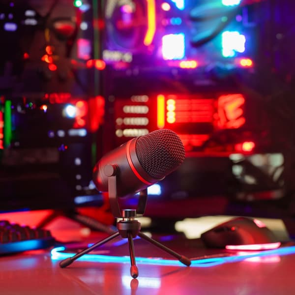 Kruger&Matz Warrior GV-200 USB Gaming/Vlogger-mikrofon