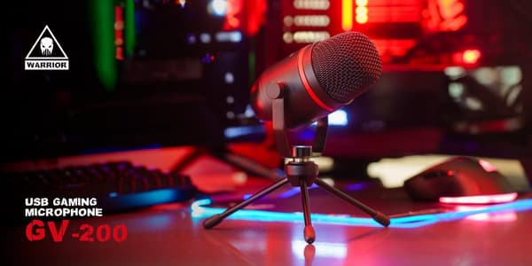 Kruger&Matz Warrior GV-200 USB Gaming/Vlogger-mikrofon