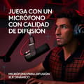Miniatyrbild 2 av 3: LOGITECH G Yeti Studio Active Dynamic XLR Broadcast Mikrofon med ClearAmp - Svart