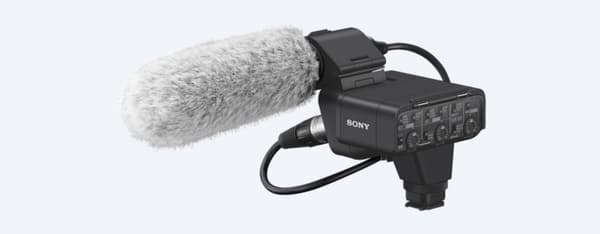 Sony XLR-K3M - Mikrofon - til Cinema Line ILME-FX3, FX6V, FX6VK, Handycam FDR-AX43, AX60, XDCAM PXW-FX9V, a7C, a7s III
