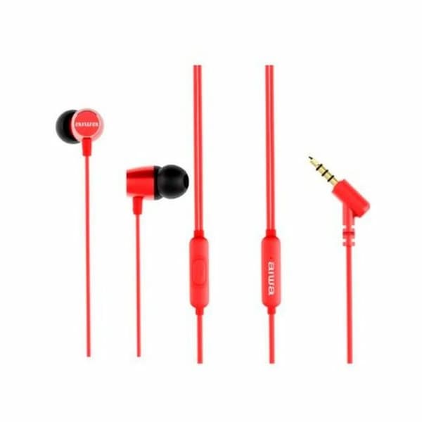 Kuulokkeet mikrofonilla Aiwa ESTM30RD