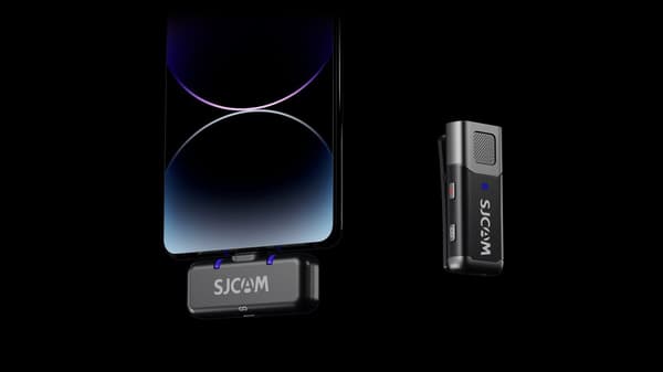 SJCAM M3 TRÅDLØS Trådløs lavaliermikrofon TYPE-C 4x7h(28h) WiFi