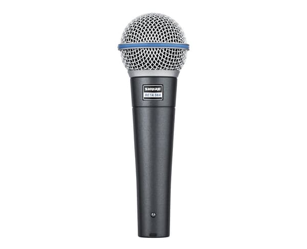 Shure Beta 58A - dynamisk, supercardioid, vokalmikrofon