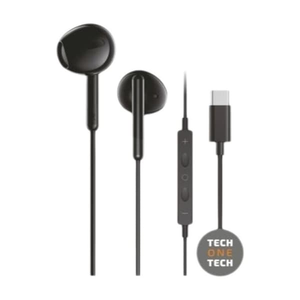 Hörlurar Tech One Tech TEC1302 Svart