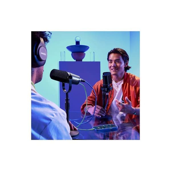 Micro Dynamik - Shure - MV7i - USB-C - Svart - Innehållsskapare, Podcasters