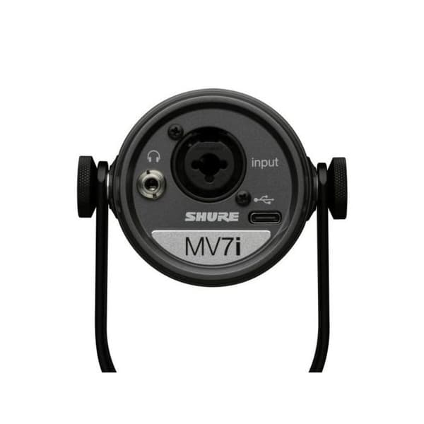 Micro Dynamik - Shure - MV7i - USB-C - Svart - Innehållsskapare, Podcasters