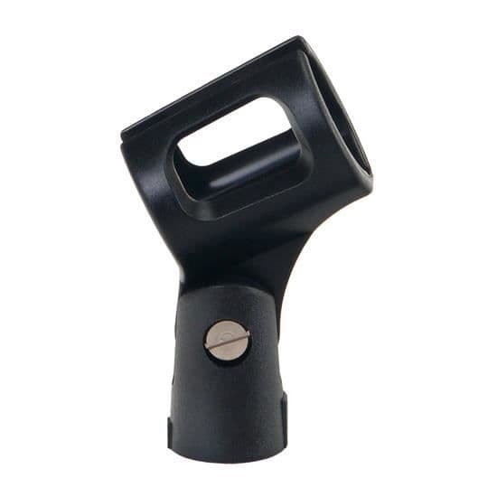 Pronomic mikrofonklipp neopren (svart/vit)
