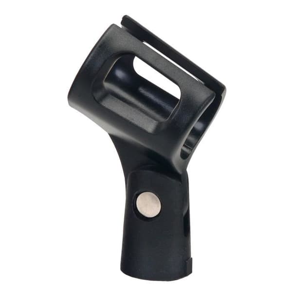 Pronomic mikrofonklipp neopren (svart/vit)