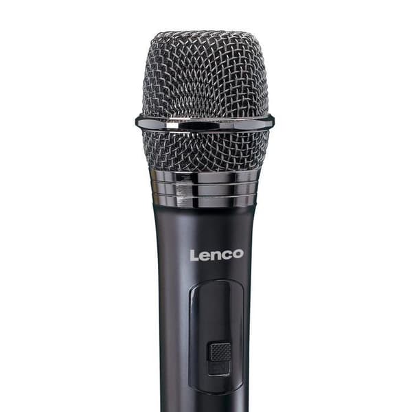 Lenco - MCW-020BK - Set med 2 trådlösa mikrofoner