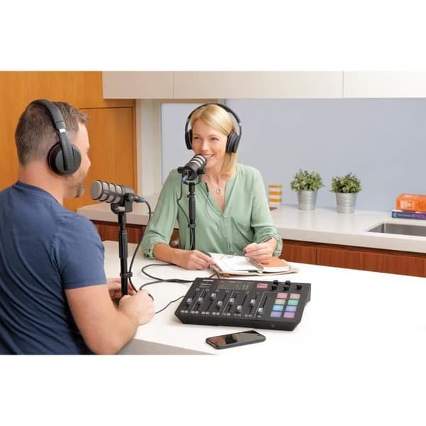 Dynamisk mikrofon med sändningskvalitet - RODE - PodMic - Cardioid - Svart - Inspelning