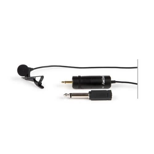 Fonestar Lavalier-mikrofon med dynamisk ingångsadapter, 6 m kabel, 3,5 mm monojack.