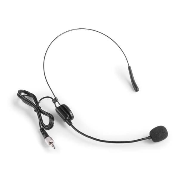Vonyx WM82C - 1 handmikrofon och 1 headsetmikrofon med UHF bärbara sändare