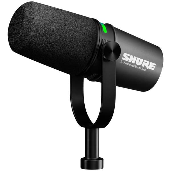 Micro Dynamik - Shure - MV7i - USB-C - Svart - Innehållsskapare, Podcasters