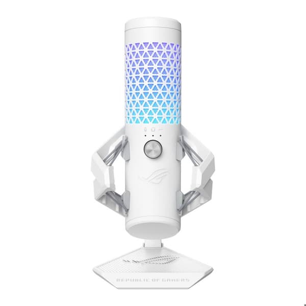 Spelmikrofon - Asus - ROG Carnyx - Kardioidkondensor - 192 kHz - Vit
