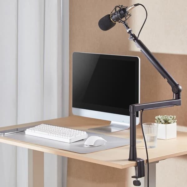 Mikrofonstativ - NanoRS - RS471 - Aluminium - Justerbar höjd - 360° rotation