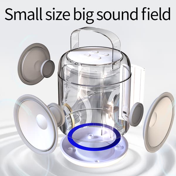 INF Y2-Single Mic Allt-i-ett Karaoke Bluetooth-högtalare