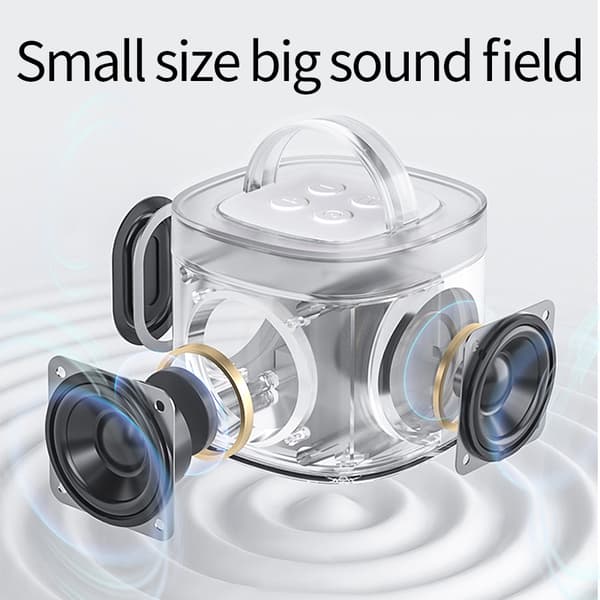 INF Home Karaoke Bluetooth -kaiutinmikrofoni Y1 - Yksi mikrofoni