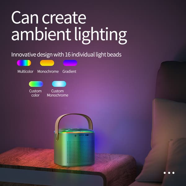 INF Home Karaoke Bluetooth -kaiutinmikrofoni Y1 - Yksi mikrofoni