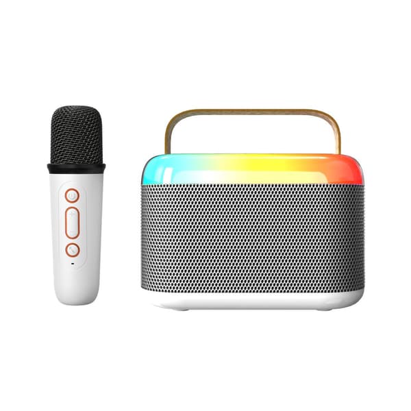 INF Trådløs karaokemikrofon med Bluetooth-høyttaler