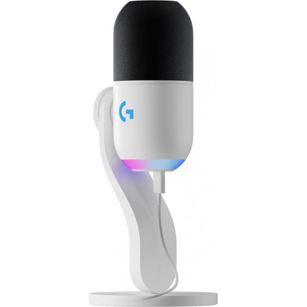 Logitech G Yeti GX USB-mikrofon, vit