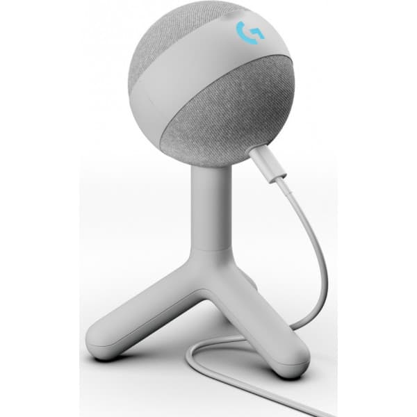 Logitech G Yeti Orb mikrofon USB-gränssnitt, vit