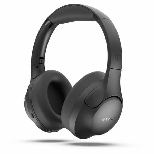 On-Ear- kuulokkeet Ryght Tiho Musta
