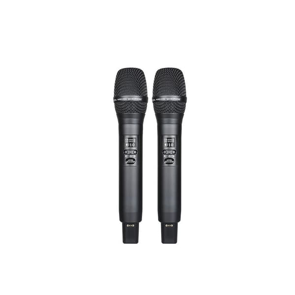 INF J166 Professionelt UHF Dobbelt Trådløst Mikrofonsystem