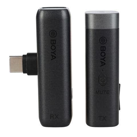 Boya 2.4 GHz Tie pin Microphone Wireless BY-WM3U for USB-C