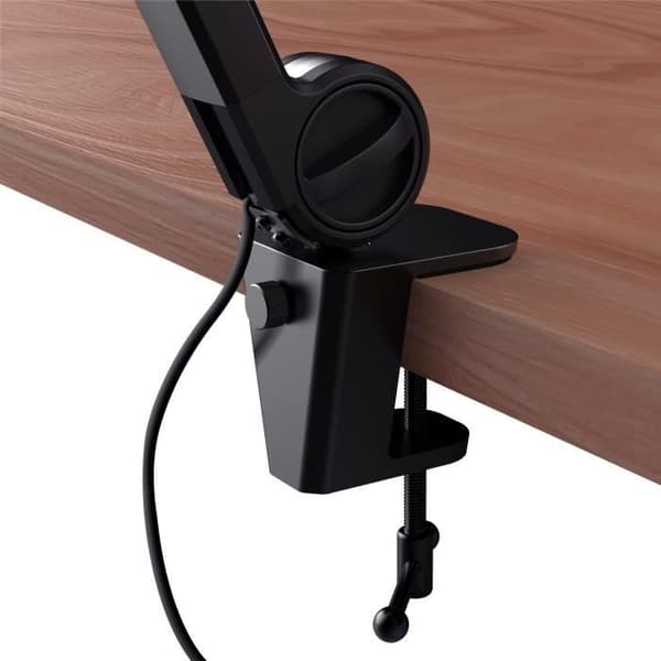 Trust Gaming GXT 255+ Onyx Professionell spelmikrofon med arm, kardioid, USB-bommikrofon för PC, Gamer, Streaming