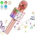 Miniatyrbild 3 av 4: Trådlös bluetooth med lätt karaoke mobiltelefon mikrofon bluetooth ljud mobiltelefon mikrofon