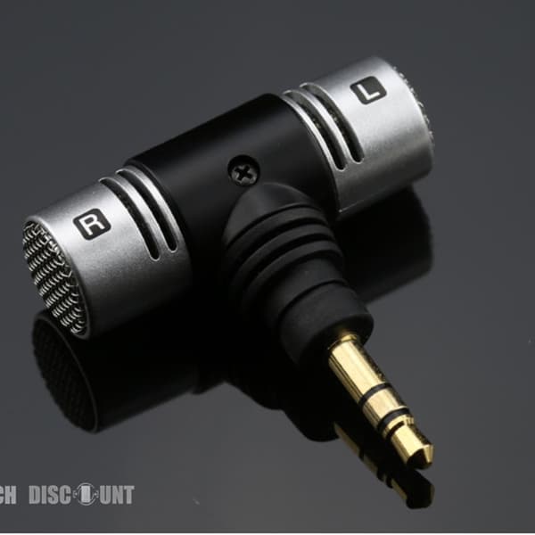 Stereo Mic Jack Laptop Barnkamera ps4 Gamer Sport Smartphone Videokamera Ljud Mic