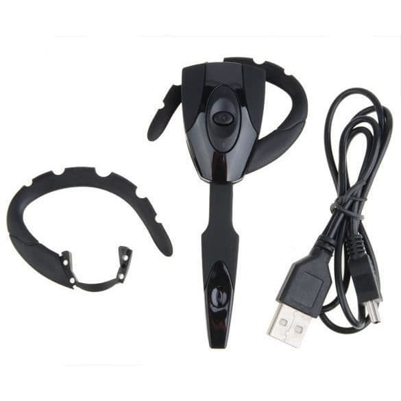 s125 Gaming Bluetooth V4.0 Headset med Storeo trådlöst uppladdningsbar handsfree mikrofon Långa standby-öronsnäckor för PC- USED