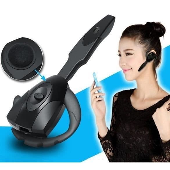 s125 Gaming Bluetooth V4.0 Headset med Storeo trådlöst uppladdningsbar handsfree mikrofon Långa standby-öronsnäckor för PC- USED