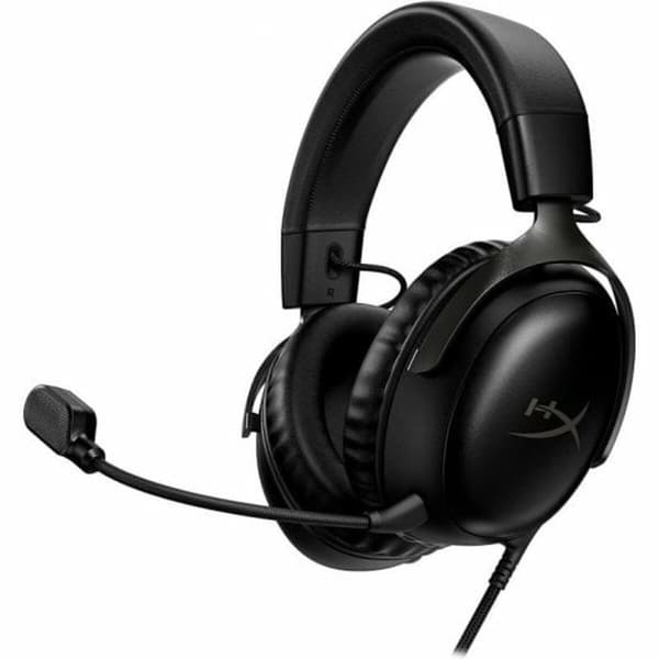 Hörlurar med Mikrofon HyperX Cloud III Svart