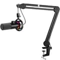 Miniatyrbild 5 av 5: FIFINE T658 USB RGB Dynamisk Mikrofon med Stativ för Boom Arm, Svart (mikrofon dynamisk USB RGB med stöd för bomarm)